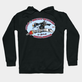 Bounty Hunters Rhino Nose Art Hoodie